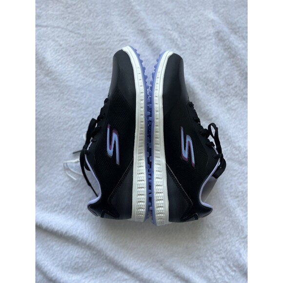 Skechers Go Golf Women's Golf Shoes Size 9 Black & Lavender 56164 New - Picture 3 of 6